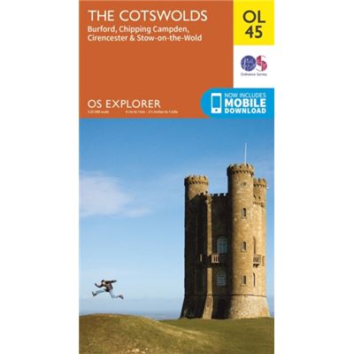 Os Explorer Ol45 The Cotswolds (Os Explorer Map) (Map)