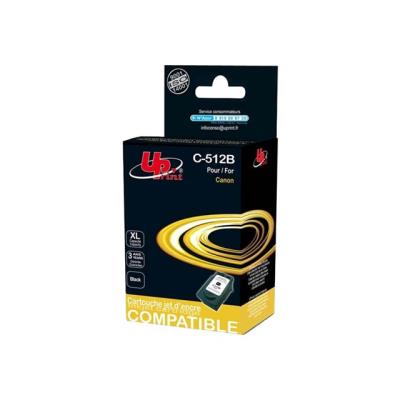 UPrint C-512B - zwart - gereviseerd - inktcartridge (alternatief voor: Canon PG-512)