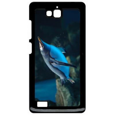 Coque huawei honor 3c et 3c 4g manchot dans l eau