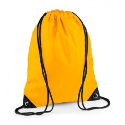 Sac à dos à bretelles - gym - linge sale - chaussures - BG10 - gold