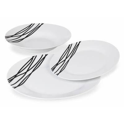 Service Porcelaine 18 pieces ETHNIQUE