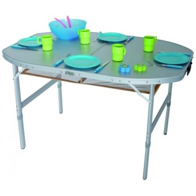 Eurotrail table pliable en aluminium chartres