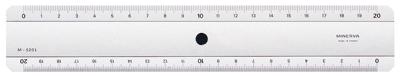 Minerva - Double Decimetre 2 Biseautee Transparent Gx22