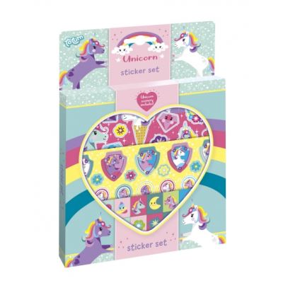 stickerset Unicornfilles 17,5 x 24,5 cm 3 feuilles