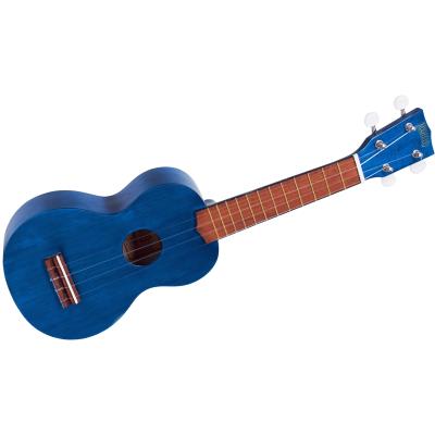 Ukuleles MAHALO KAHIKO BLUE SATIN + HOUSSE Soprano