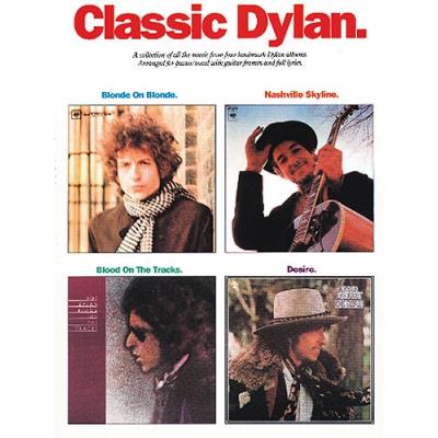 Partitions variété, pop, rock... MUSIC SALES CLASSIC BOB DYLAN - PVG Piano voix guitare