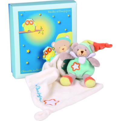 Acheter PANTIN AVEC DOUDOU 'CHOUETTE CA BRILLE' - MENTHE État correct - 76,95 € PANTIN AVEC DOUDOU 'CHOUETTE CA BRILLE' - MENTHE État correct - reconditionné disponible sur Fnac