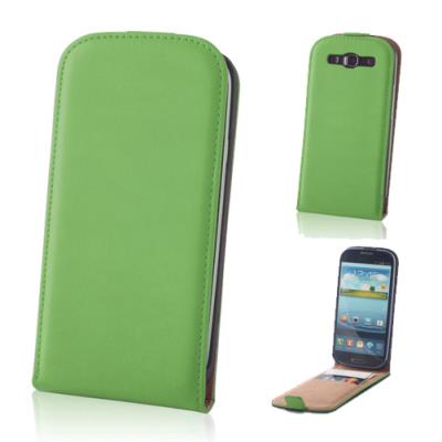Etui flip slim deluxe KF2 fermeture aimant pour LG G3 - vert