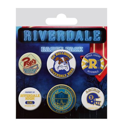 Lot de badges mixtes Riverdale Mix