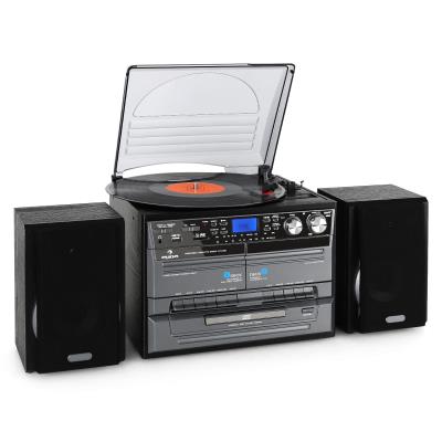 auna Mini chaîne HiFi CD USB platine stereo k7 encodage MP3