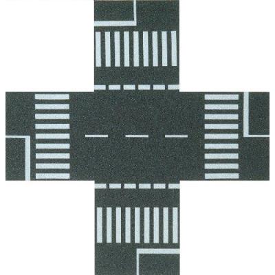 Busch Environnement - BUE7075 - Modélisme Ferroviaire - Carrefour Asphalte - Echelle N