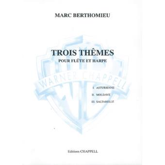 Méthodes et pédagogie CARISCH BERTHOMIEU M. - TROIS THEMES - FLÛTE, HARPE Flute - 1