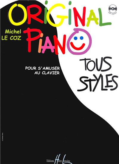 ORIGINAL PIANO TOUS STYLE. +CD