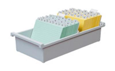 Bac ouvert horizontal pour fiches A6
