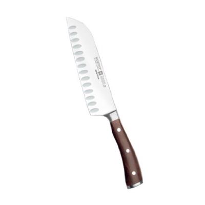 Wusthof - Couteau Santoku lame alvéolée - Ikon : 17 cm