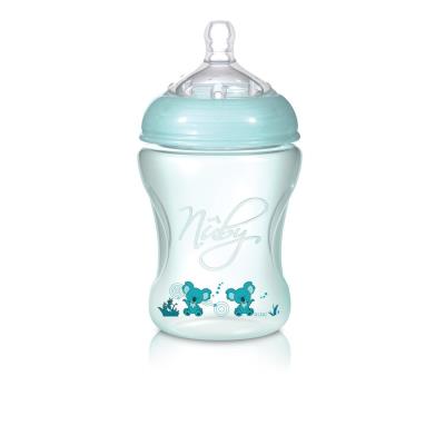 Biberon 240ml vert natural touch