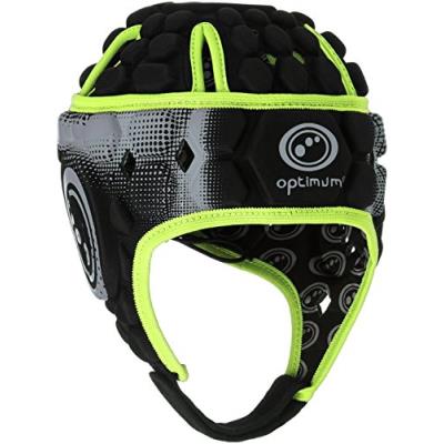 Optimum atomik casque - black yellow