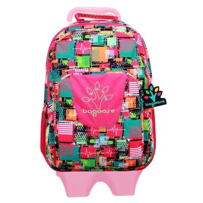 CYP BRANDS - Bagoose Sac à dos Patchwork à trolley détachable 42 cm