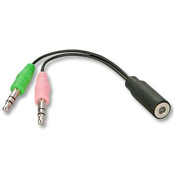 Câble Adaptateur Pour Casque Avec Micro Connectique Standard