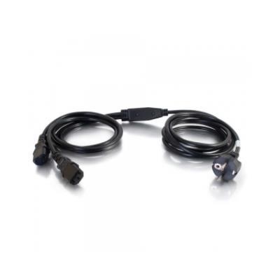 Cbl 3m cee 7 7 to 2x c13 y-cable