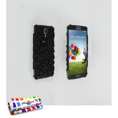 Coque rigide Noir Le Palace ORIGINALE de MUZZANO pour SAMSUNG GALAXY S4 ADVANCE