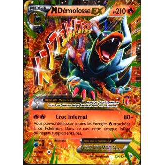 Carte Pokemon 22 162 Mega Demolosse Ex 210 Pv Xy Impulsion Turbo Neuf Fr Jeu De Cartes Achat Prix Fnac