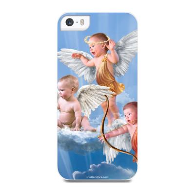 Muvit - Achterzijde behuizing voor mobiele telefoon - baby angel - voor Apple iPhone 5, 5s