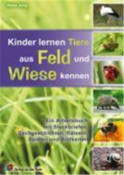 Kinder lernen Tiere aus Feld und Wiese kennen