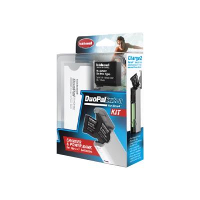 Hähnel DuoPalExtra KIT - external battery pack + battery charger + battery - Li-Ion