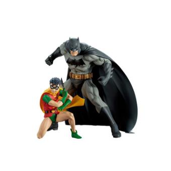 Kotobukiya - DC Comics pack 2 statuettes PVC ARTFX+ Batman & Robin 16 cm