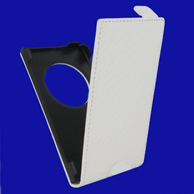 Housse / Etui Carbo-chic Blanc pour Nokia Lumia 1020