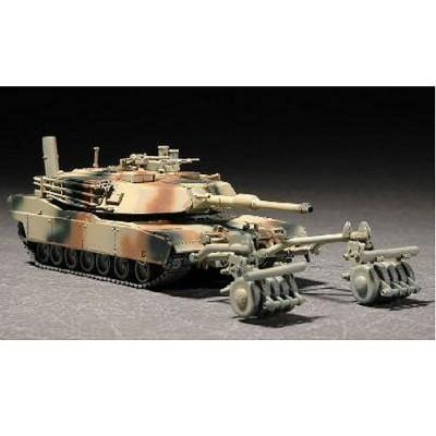 Trumpeter - Char lours US M1A1 ABRAMS mine roller 1991