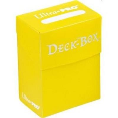Ultra Pro boîte pour cartes Deck Box Solid Jaune
