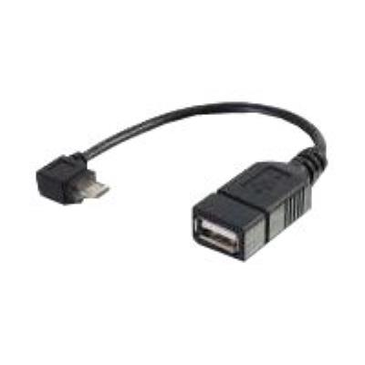 C2G Mobile Device USB Micro-B to USB Device OTG Adapter Cable - USB-adapter - 15 cm