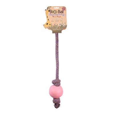 Comparer les prix de Becothings Becoball pour Chien avec un Corde Petit Rose