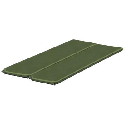 Alexika 9354.7591 matelas pneumatique auto-gonflant double comfort 198 x 152 x 7,5 cm (vert sapin)