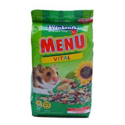 Menu Premium pour hamsters en sachet fraîcheur