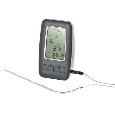 Thermomètre digital pour grillades avec grand écran et récepteur sans fil