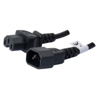 Cordon secteur iec c14 vers iec c15 - 1