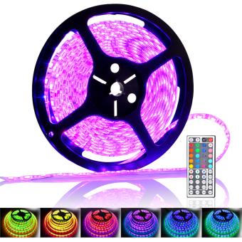 Led Pour Chambre Qui Change De Couleur Ruban A Led Multicolores Flexible Etanche 5m 300 Led Telecommande Lampes Et Appliques Economes Top Prix Fnac