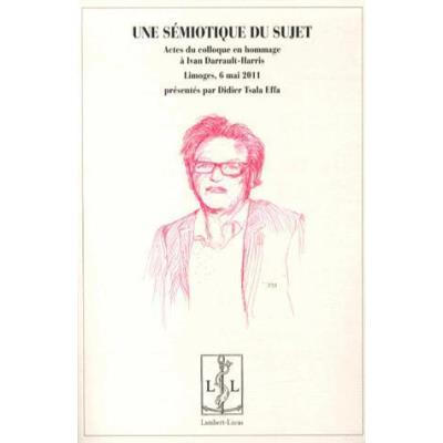 Une Sémiotique Du Sujet