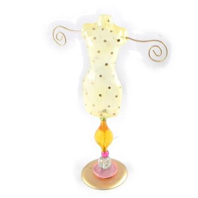 Porte Bijoux 'Lisa' jaune