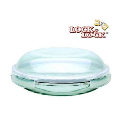 LOCK & LOCK LLG884 PLAT / ASSIETTE ROND EN VERRE 21 CM