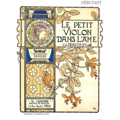 Partitions classique LEMOINE GARLEJ BRUNO - PETIT VIOLON DANS L'ÂME - VIOLON, PIANO Violon