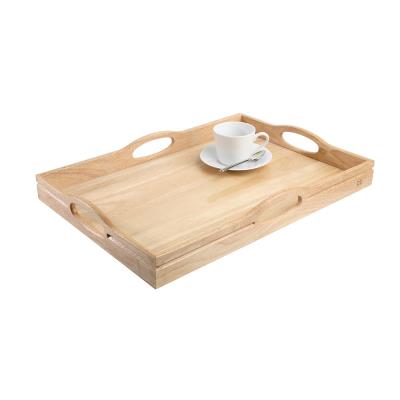 T&G Woodware - Plateau Hevea Poignee 50X36Cm 382