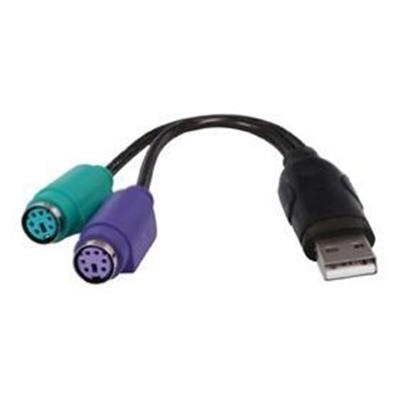 Adaptateur USB Via PS2 Souris & Clavier IDEAL Pour les PC portables