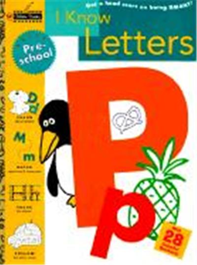 I Know Letters, Golden Step Ahead Workbooks