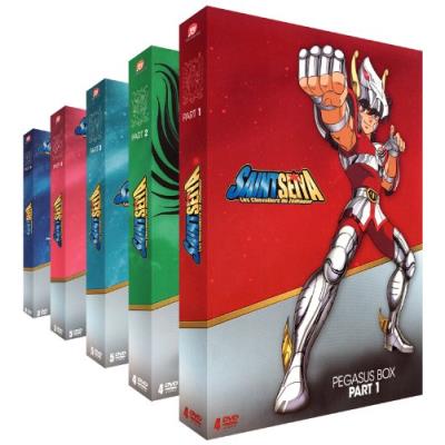 Saint Seiya (Les Chevaliers du Zodiaque) - Intégrale - Edition Collector - 5 Coffrets (21 DVD)