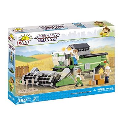 Cobi - 1866 - moissonneuses-batteuses - vert - 350 pièces