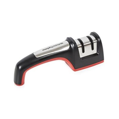 Morphy richards equip 971253, couteau aiguiseur - noir